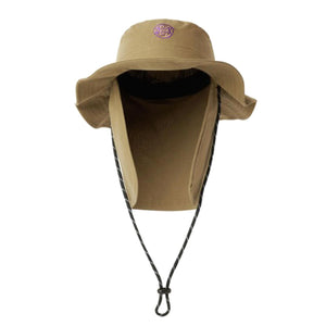 Yeti Outdoor Hat Khaki - Cappello da Pescatore Verde SS23-Logo Bucket Hat Sand  FUNKY 