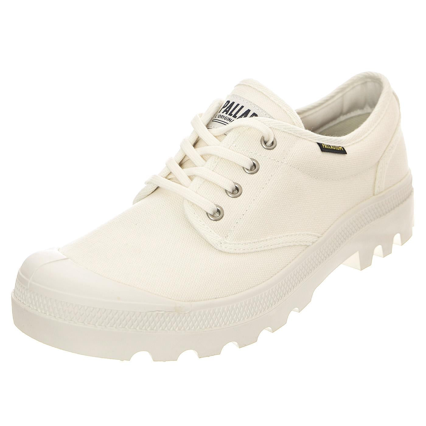 M' Pallabrousse White Shoes - Scarpe Stringate Profilo Basso Uomo Bianche 00068-116-M  PALLADIUM 
