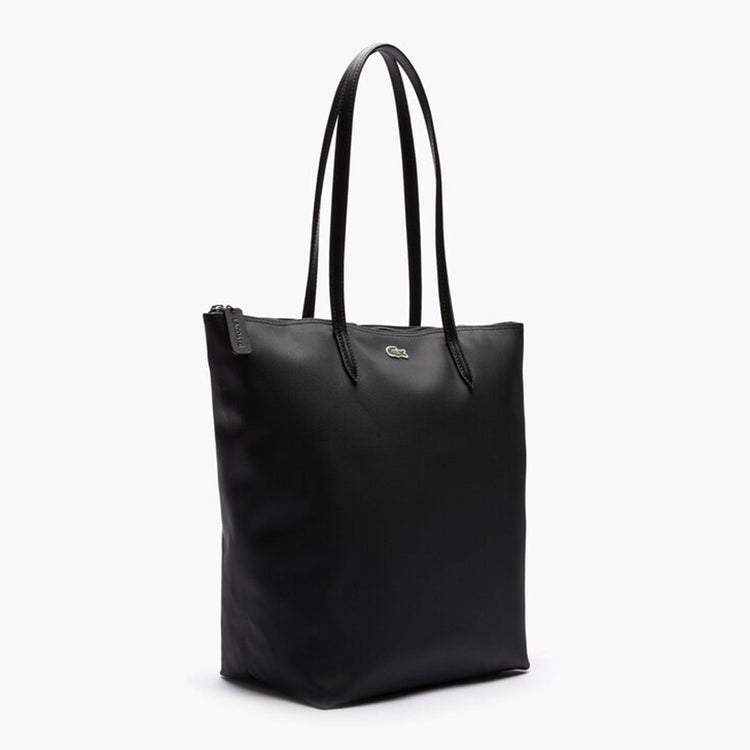 Vertical Shopping Bag - Borsa in Pelle Nera 283364_1  LACOSTE 