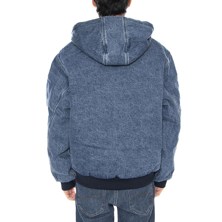 50 Years Anniversary OG Active Jacket Denim Blue / USA Red - Giacca Uomo Blu I035966.3FZ12 . CARHARTT WIP 