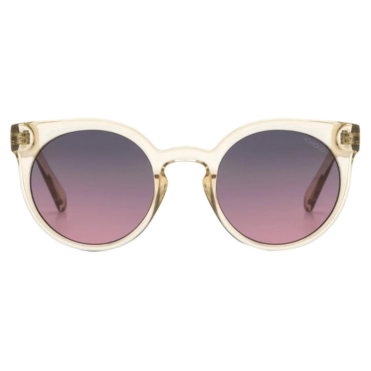 Lulu Gold UV 400 Protection Yellow Sunglasses - Occhiali da Sole Gialli KOM-S2011  KOMONO 