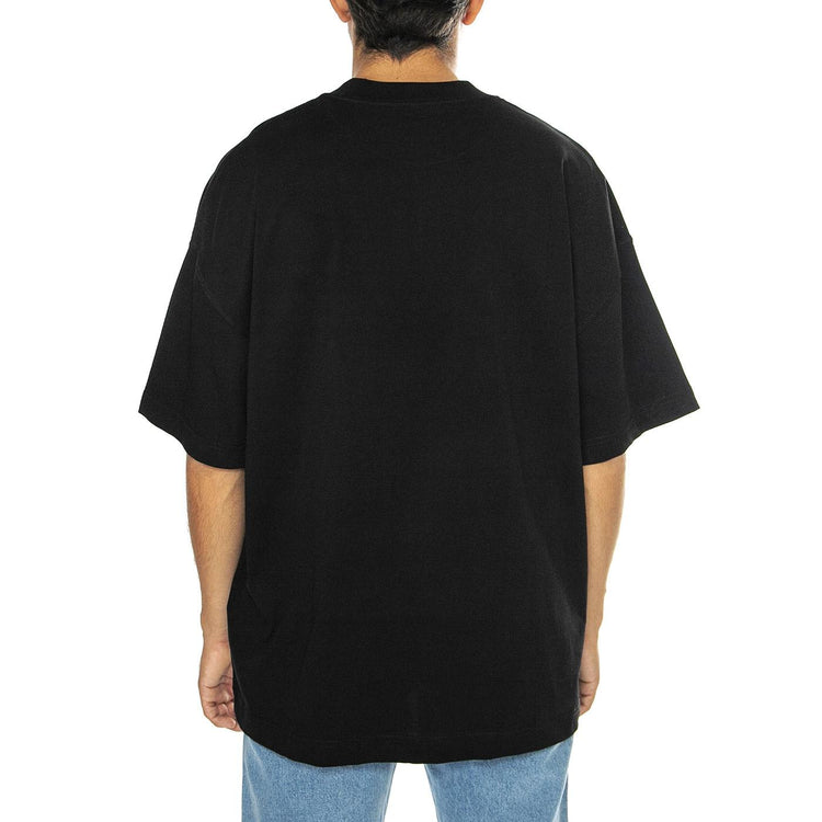 S/S Signature Script T-Shirt Black / Wax - Maglietta Girocollo Uomo Nera I033828.K02XX  CARHARTT WIP 