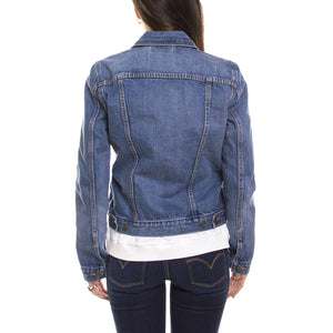 ORANGE TAB ZIP FRONT TRUCKER JACKET 32835-0002  LEVIS 