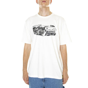 M' PUMA x STAPLE Graphic Tee Warm White - Maglietta Girocollo Uomo Bianca 539935-65  PUMA 