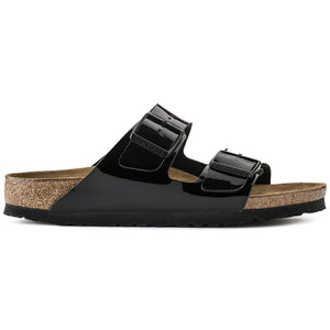 Arizona Birko Flor Sandals - Patent Black - Sandali Donna Neri - Calzata Stretta 1005292  BIRKENSTOCK 