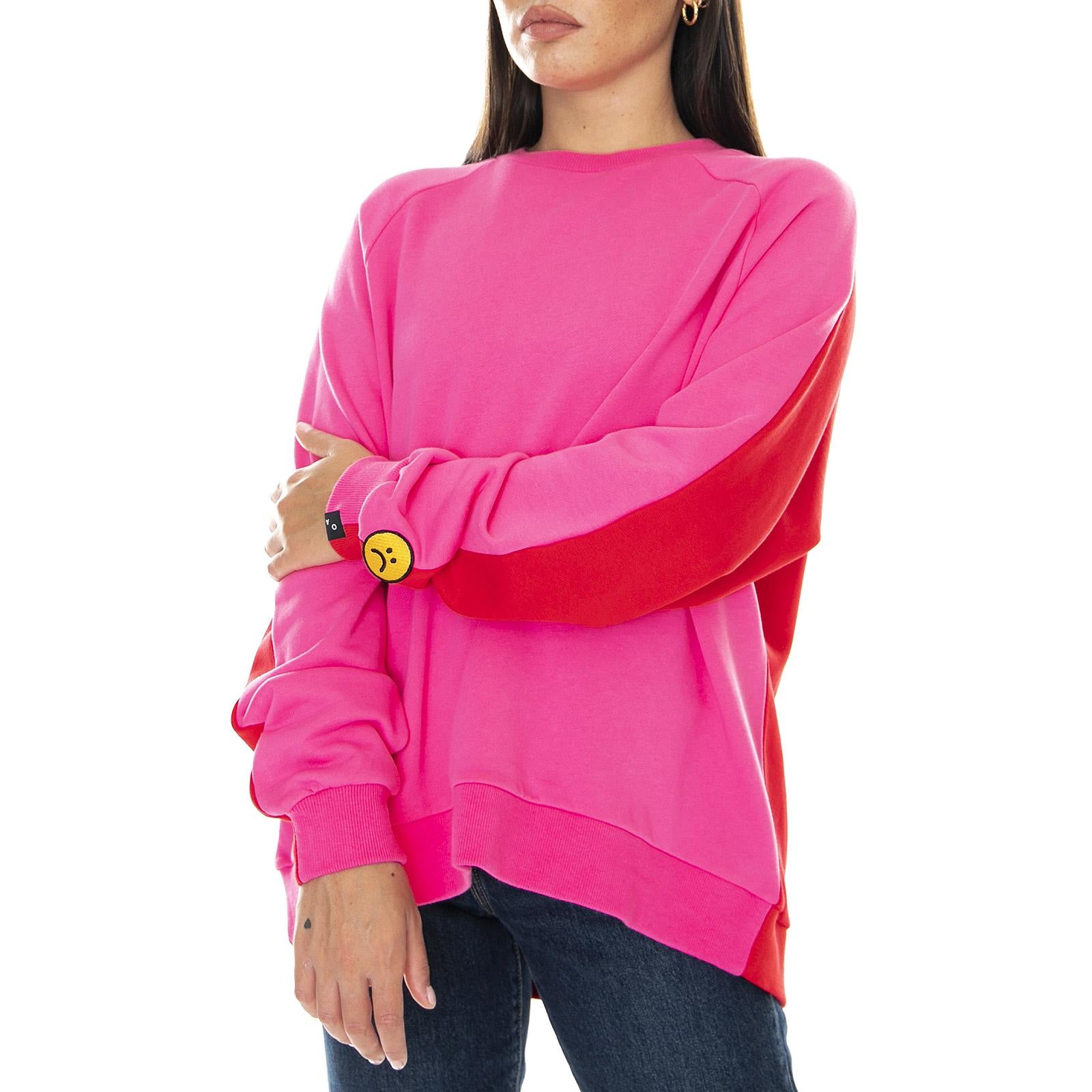  LOW90075OPS-PINK/RED  LAZY OAF 