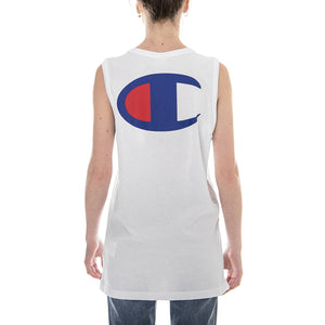 Maxi Tank Top T-Shirt WHT 110476-WW001  CHAMPION 