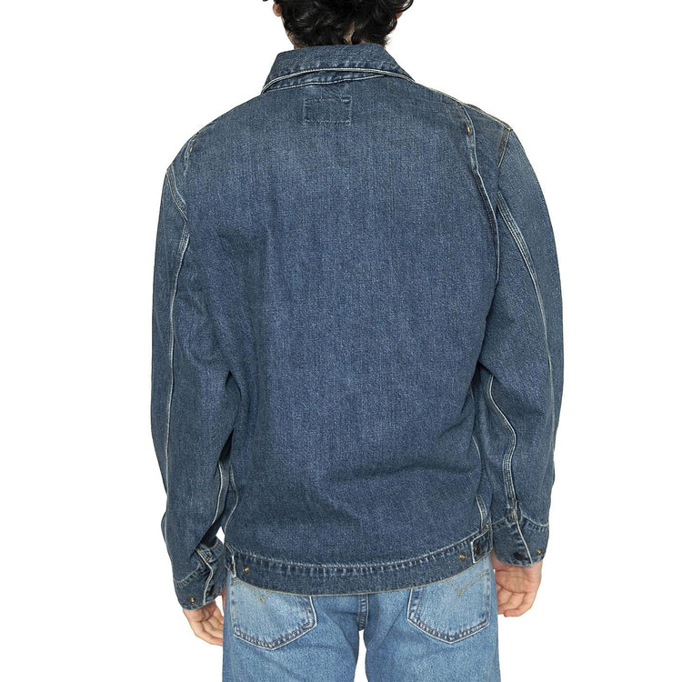 OG Detroit Jacket Blue - Giacca Denim Jeans Uomo Blu I034870.014L  CARHARTT WIP 