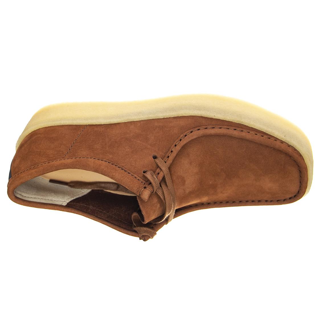Wallabee Cup Tan Nubuck - Scarpe Stringate Profilo Basso Uomo Marroni M-0061515935  CLARKS 