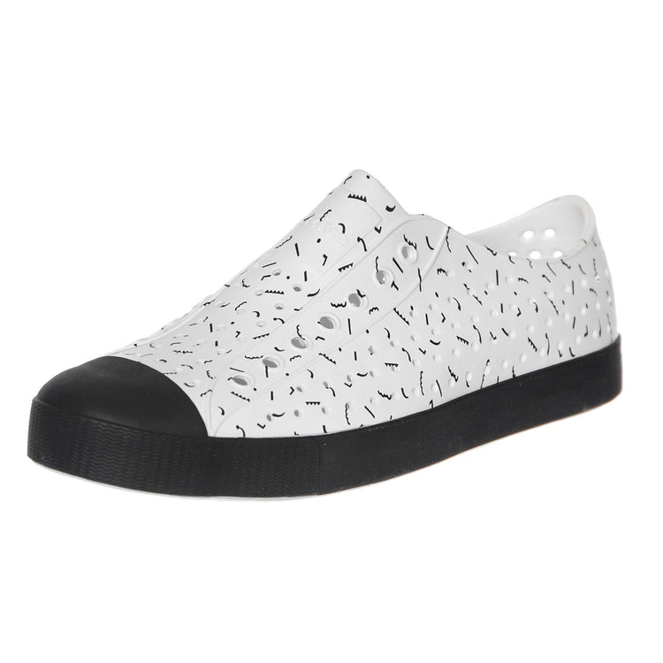 JEFFERSON PRINT SHELL WHITE/ JIFFY BLACK 11100101-8205  NATIVE 