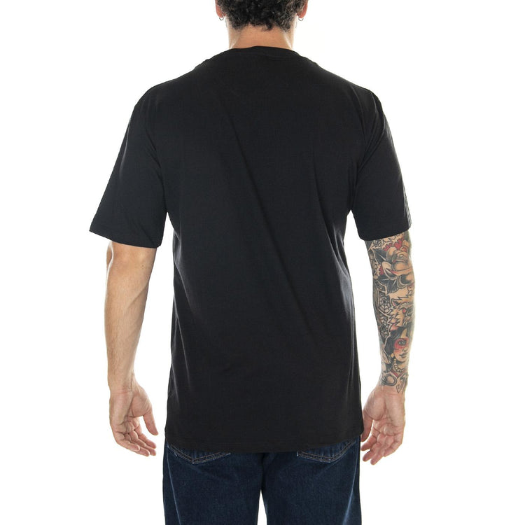 M' Essential T-Shirt Black - Maglietta Girocollo Uomo Nera 6010108-00002001  CAT 