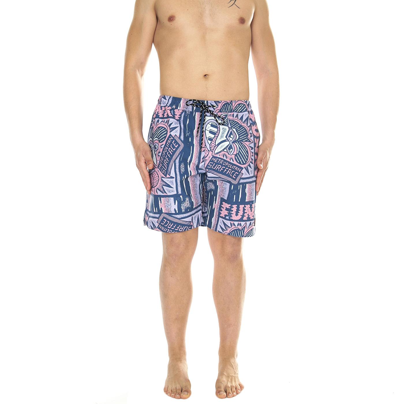 Surface Surfshorts Stone - Costume da Bagno Uomo Multicolore FNKSS24-90223  FUNKY 