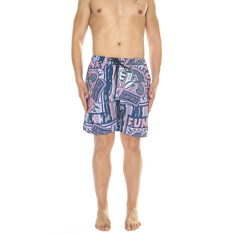 Surface Surfshorts Stone - Costume da Bagno Uomo Multicolore FNKSS24-90223  FUNKY 
