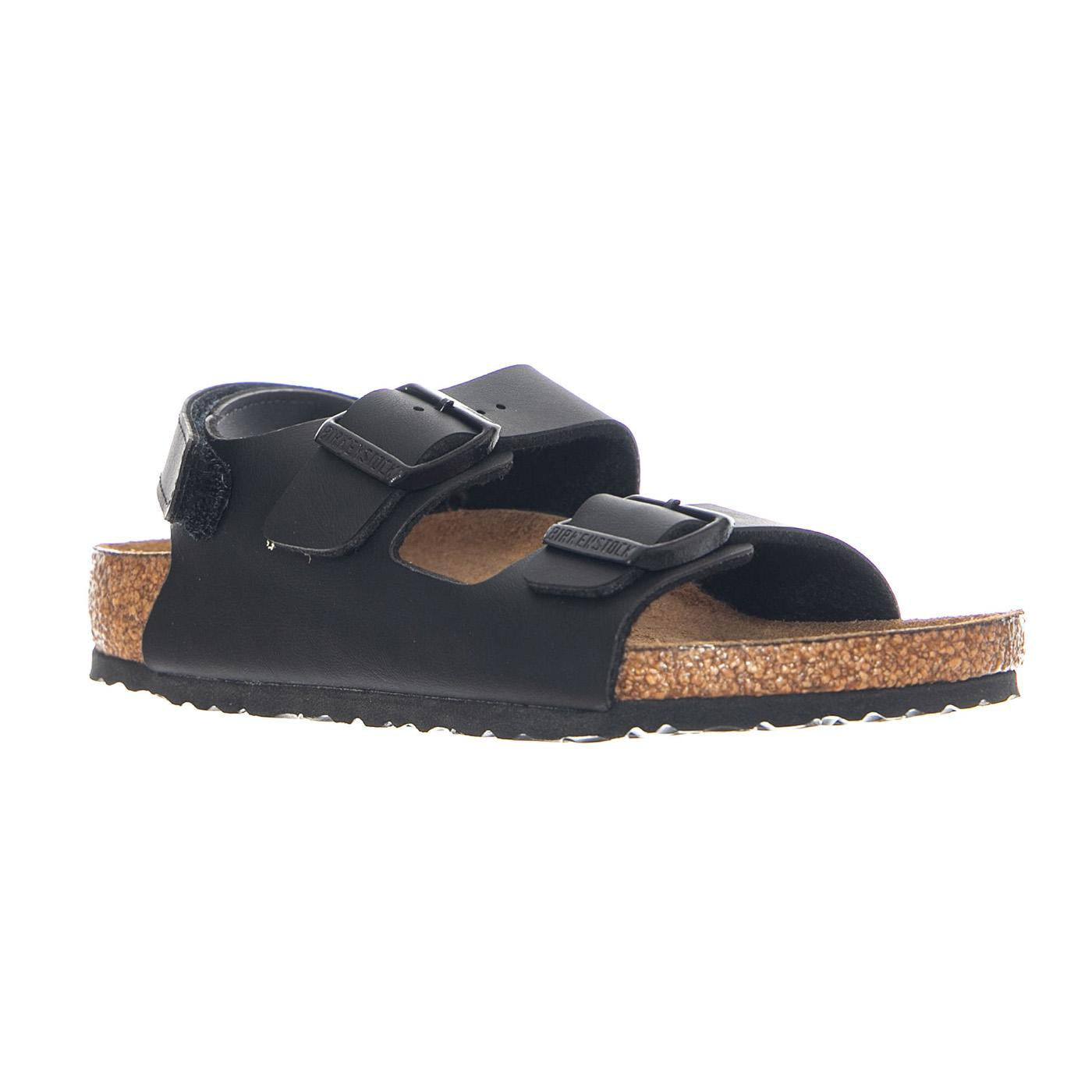 Milano HL Kids Birko Flor Narrow Fit Black - Sandali Bambino Neri 1032009 BLK BIRKENSTOCK 