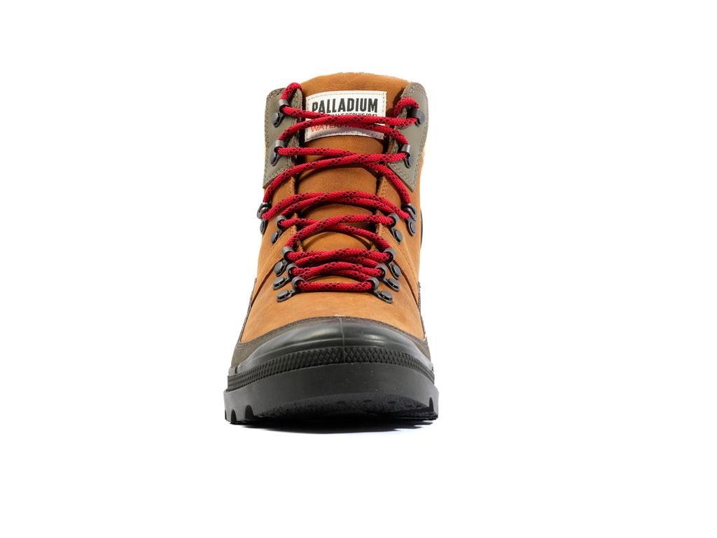 Pallabrousse Hkr Wp + Surf Tan - Scarpe Stringate Profilo Alto Uomo Marrone PAS08840-275-M  PALLADIUM 