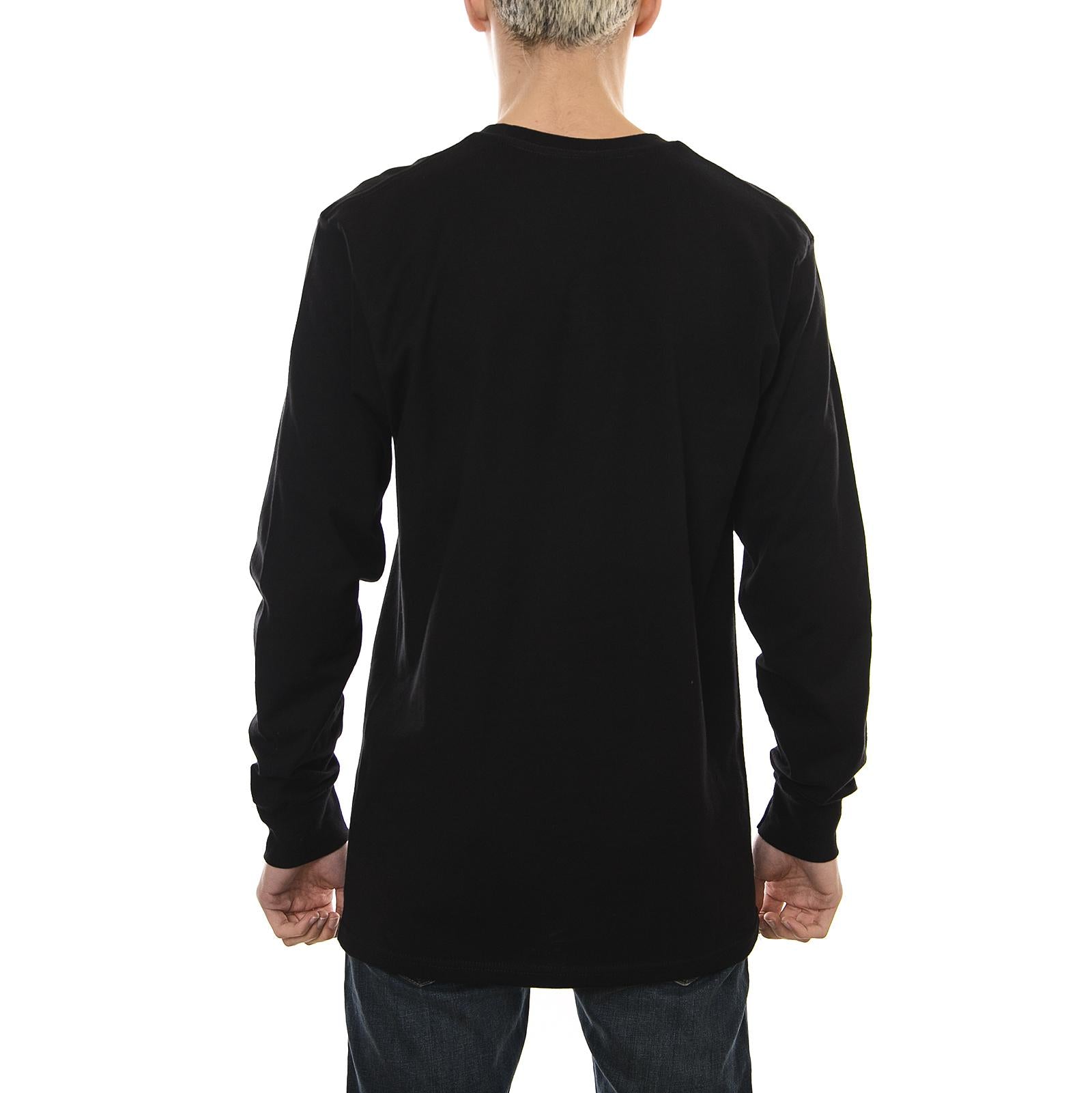 OLD STOCK LS TEE BLACK 1994213-BLACK  STUSSY 