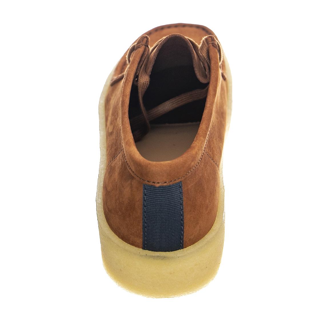Wallabee Cup Tan Nubuck - Scarpe Stringate Profilo Basso Uomo Marroni M-0061515935  CLARKS 