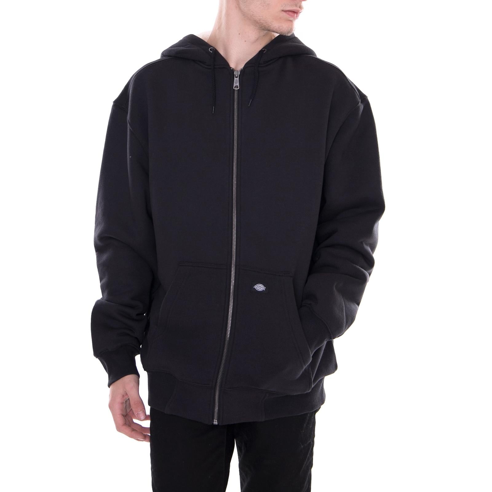 Sherpa Lined Hooded Fleece Black TW357-BK  DICKIES 