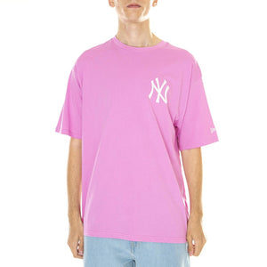 M' League Essential Tee Pink NY Yankees Wrowhi - Maglietta Girocollo Uomo Rosa 60357030  NEW ERA 