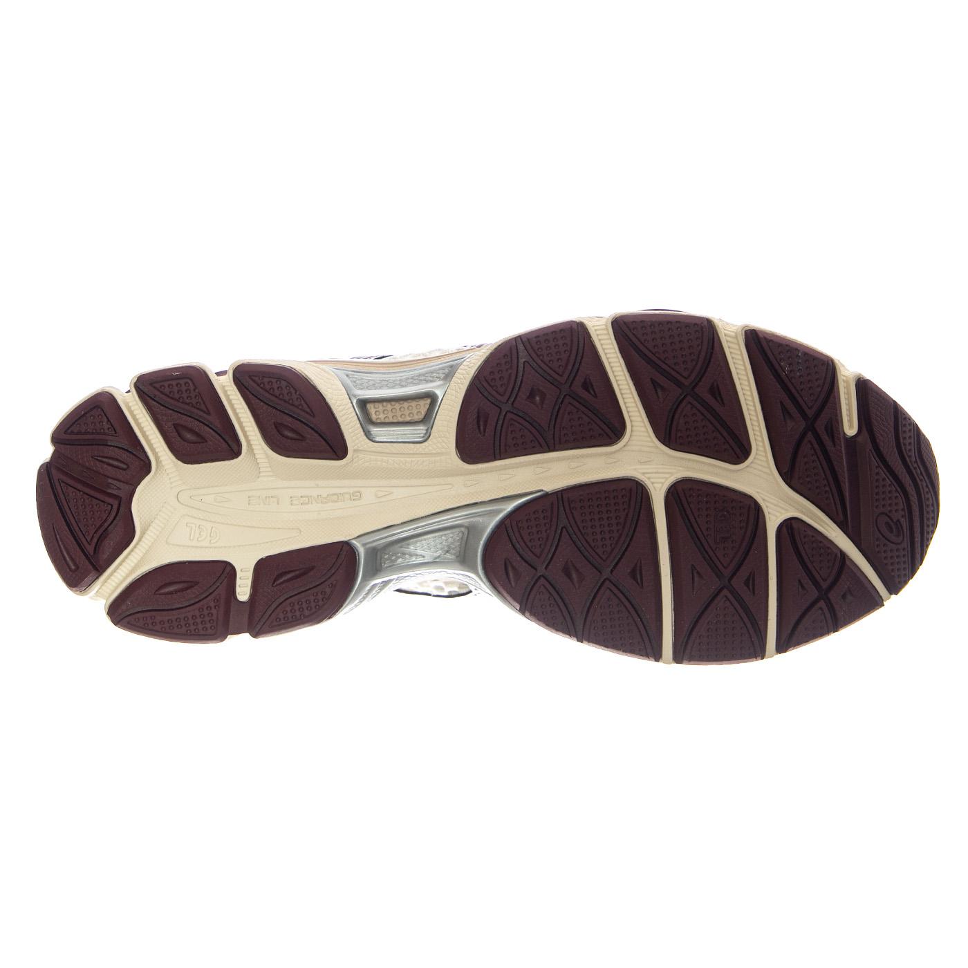 Gel-Cumulus 16 Cream/Benimo Purple - Scarpe Stringate Uomo Multicolore 1203A733-104 CREAM/BENIIMO PURPLE ASICS 
