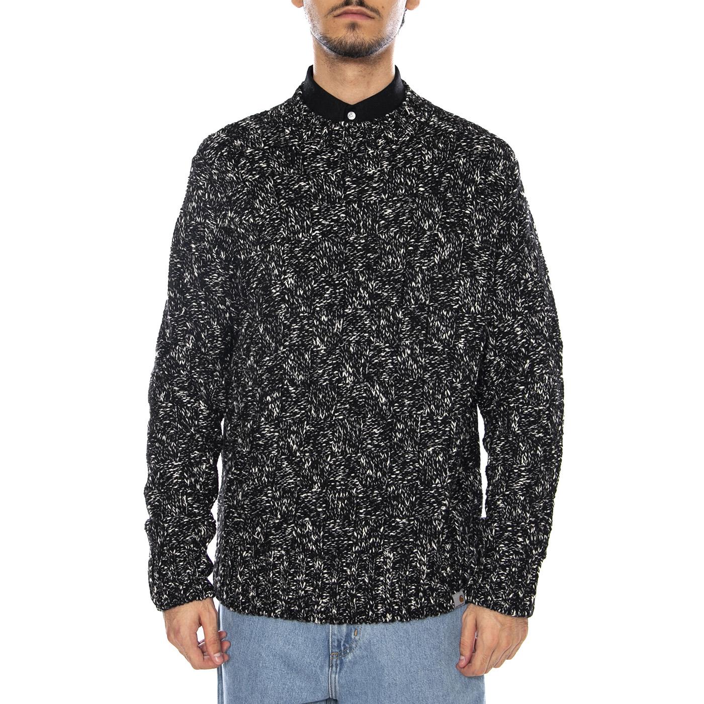 Kyloe Sweater Black Heather - Maglione Girocollo Uomo Nero I035393.BTXX  CARHARTT WIP 