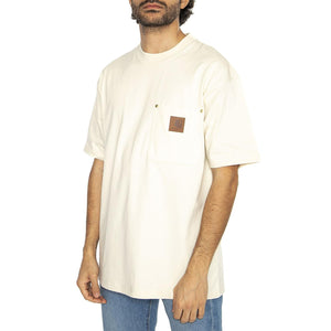 S/S Eldon Pocket T-Shirt Natural - Maglietta Girocollo Uomo Beige I034365.05XX  CARHARTT WIP 