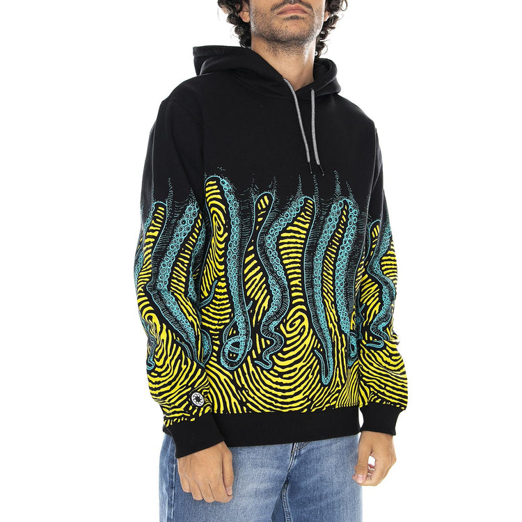  20WOSH25-BLACK-GREEN  OCTOPUS 