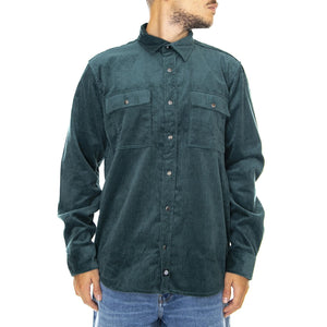 Ivel Shirt - Forest Green - Camicia Uomo Verde 05 200357-FT . DICKIES 