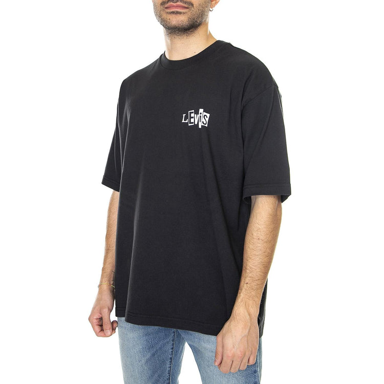Skate Graphic Box Tee Lsc Core Black - Maglietta Girocollo Uomo Nera A1005-0000  LEVIS 