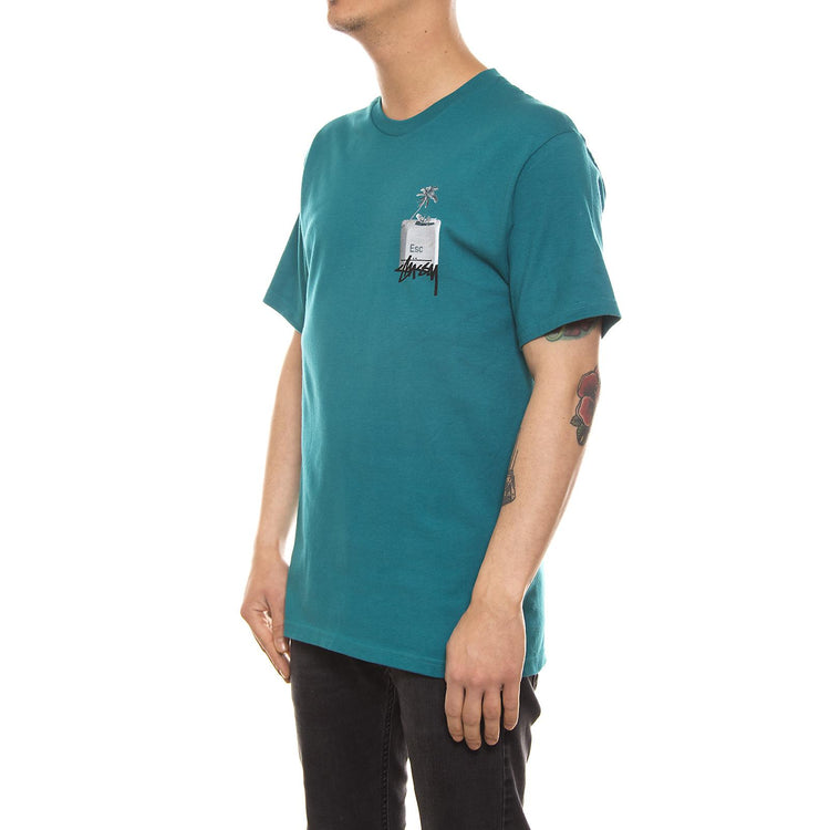 ESC TEE DARK TEAL 1904010-DARK TEAL  STUSSY 