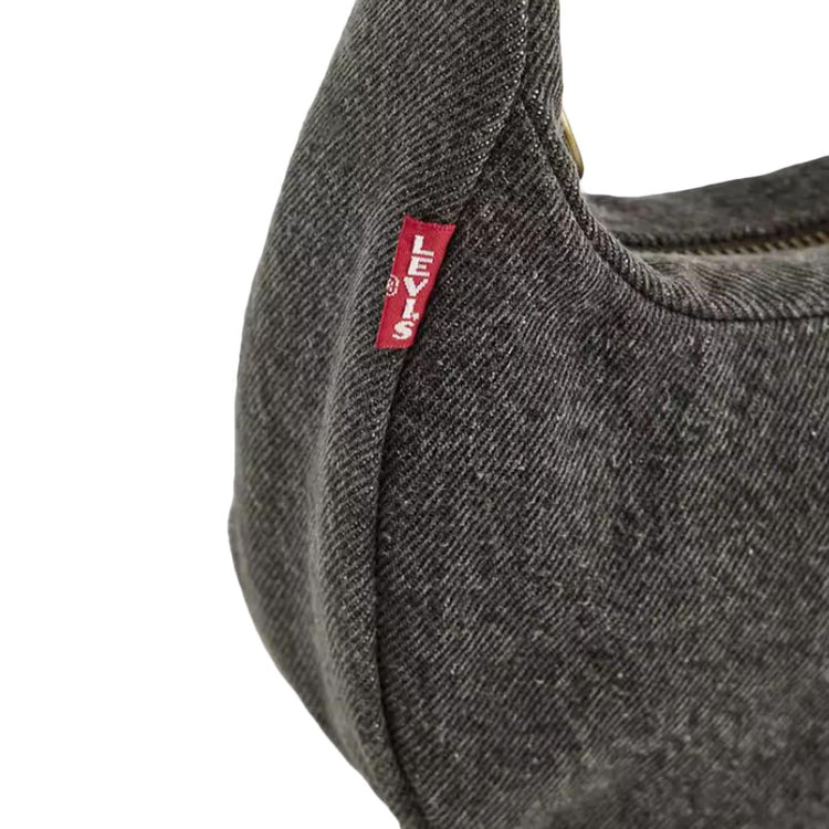 Black Baby Brooklyn Bag Black Mid Wash 5 - Borsa a Tracolla Nera 004A2-0001 . LEVIS 