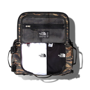 Base Camp Duffel - XS New Taupe Green Pntd Cm Print / Tnf Black - Borsa a Tracolla Camo NF0A52SSIPM1  THE NORTH FACE 