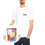 Obey Art Department Tee White - Camiseta Cuello Redondo Hombre Blanca Hombre OBEY