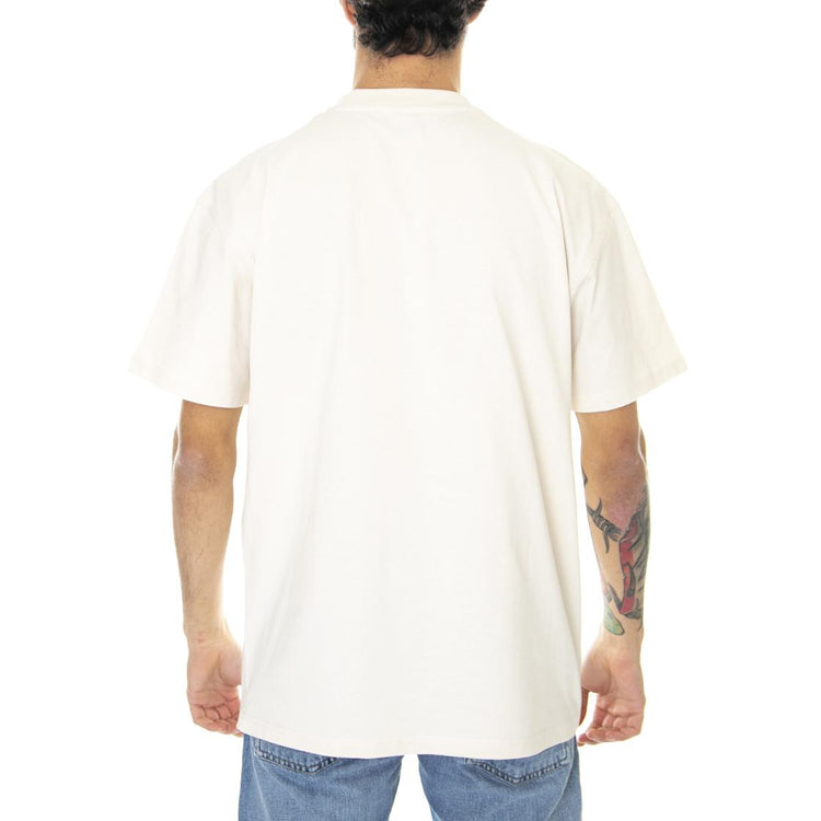 S/S American Script T-Shirt Natural - Maglietta Girocollo Uomo Beige I029956-05XX  CARHARTT WIP 