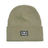 Icon Eyes Beanie Abbey Stone - Bonnet en Maille Marron - OBEY ACCESSOIRES