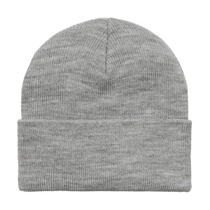 Chase Beanie Grey Heather / Gold - Cappellino a Cuffia Grigio I026222-00MXX  CARHARTT WIP 
