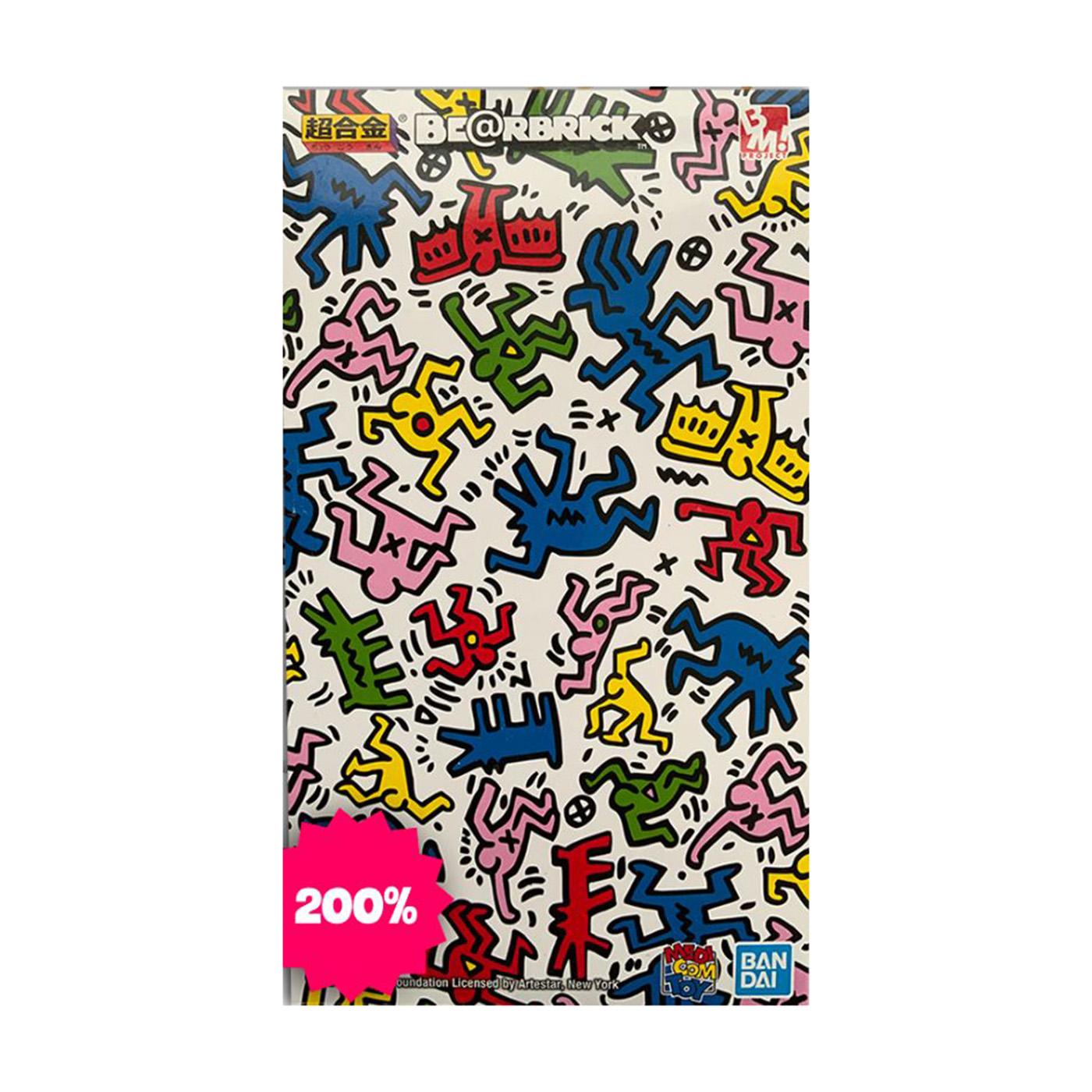 Be@rbrick 2019 Keith Haring 200 Chogokin Bearbrick - Medicom Toy Multicolore VCD-2019  MEDICOM TOY 