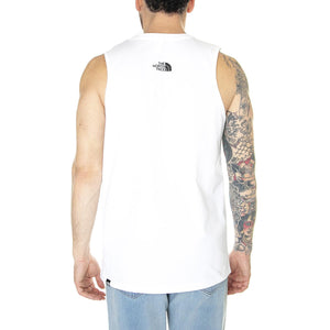 M' Summer Logo Tank Tnf White - Canotta Uomo Bianca NF0A8239FN41  THE NORTH FACE 