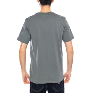 S/S Pocket T-Shirt Velvet Green - Maglietta Girocollo Uomo Verde I030434 3GDXX CARHARTT WIP 