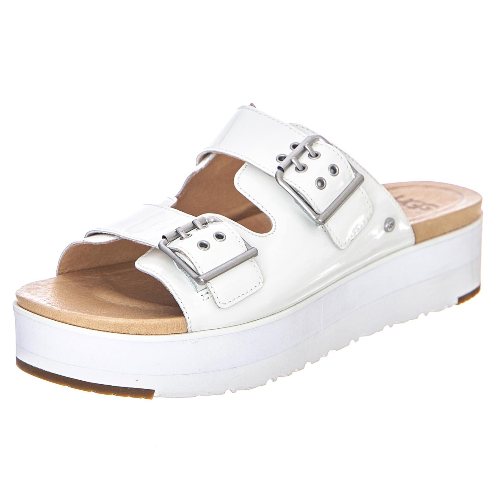 Womens Cammie White Sandals UGSCAMMIEWH1092276W  UGG 