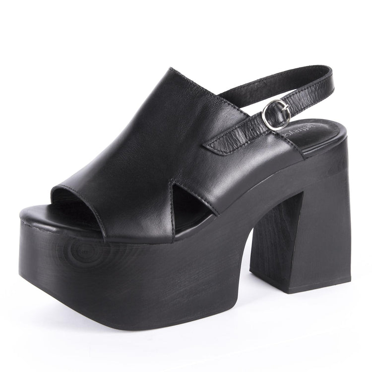 CECILIA LEATHER BLACK JCSJH0172LEA-BLACK  JEFFREY CAMPBELL 