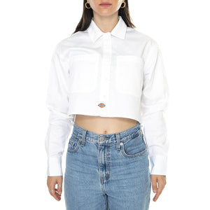 Culpeper Shirt LS W White - Camicia Donna Bianca DK0A4YSUWHX1  DICKIES 