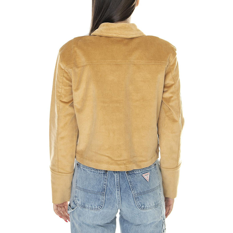 W Utility Cord Shacket Almond Butter - Giacca Donna Marrone NF0A8328I0J1  THE NORTH FACE 