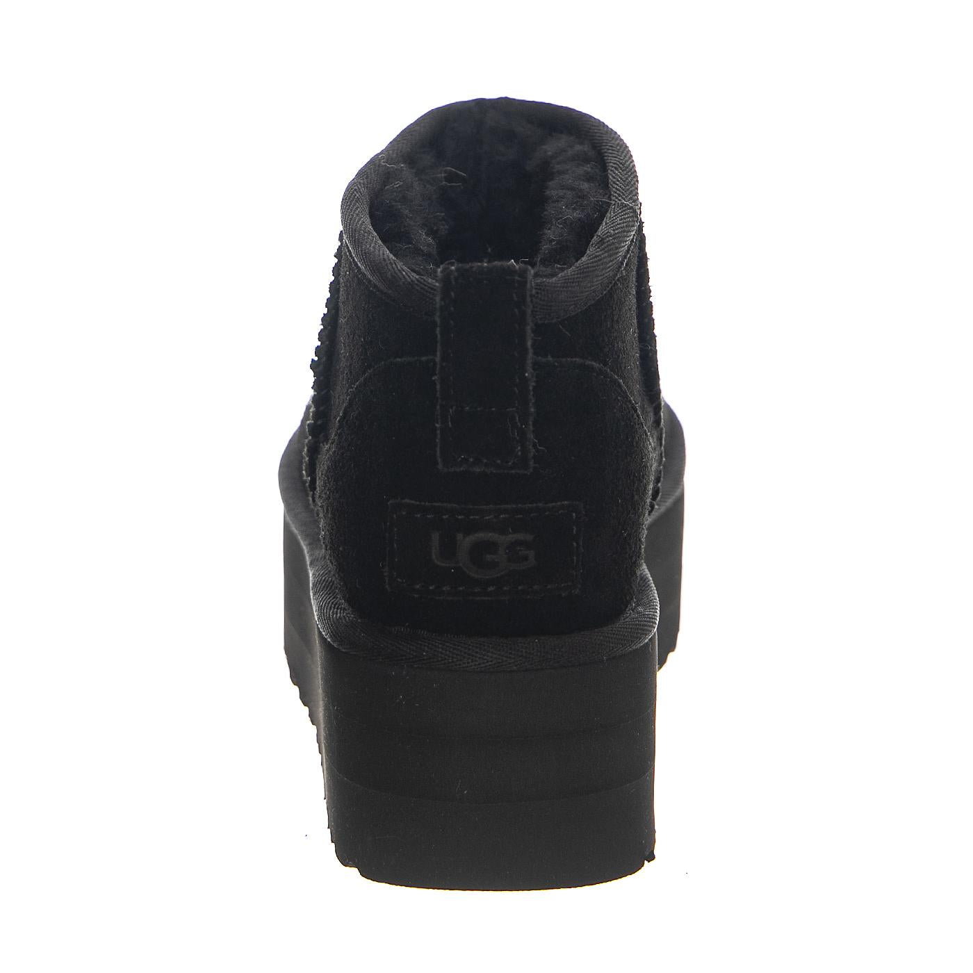 W Classic Ultra Mini Platform - Stivaletti Donna Neri 1135092-BLK . UGG 