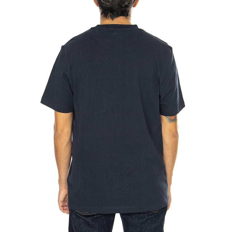 Stacy Pocket SS Tee True Navy - Maglietta Girocollo Uomo Blu F4KSD007-412  FARAH 