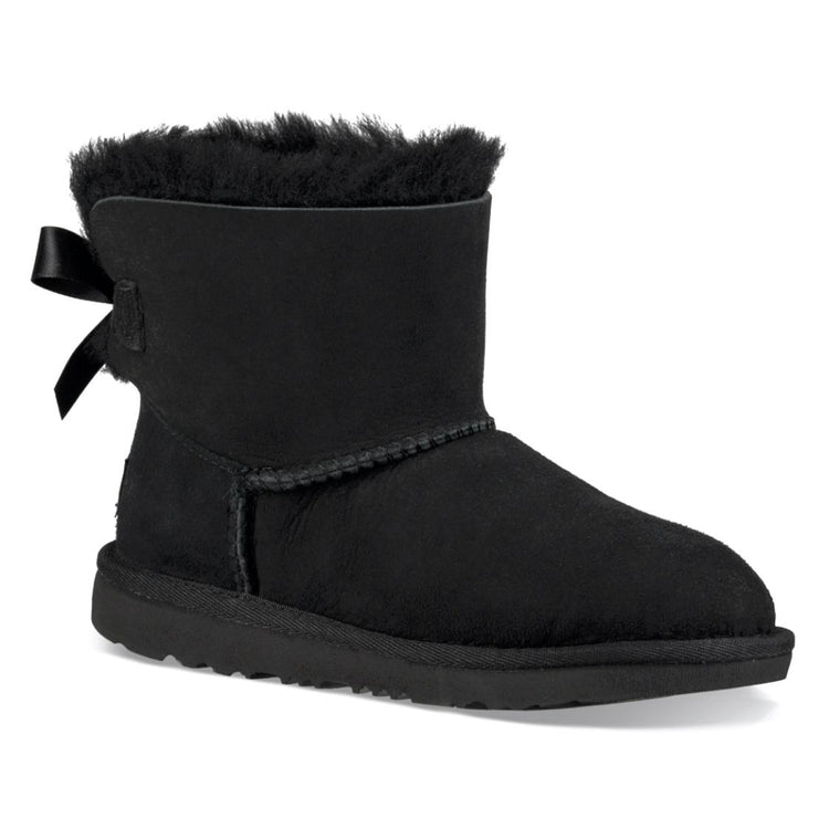 Mini Bailey Bow II Black - Stivaletti Bambino / Bambina Neri UGKBLBOWMBK1017397K  UGG 