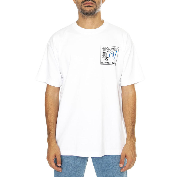 It's All For You Heavy Weight Tee White - Maglietta Girocollo Uomo Bianca 166913918-WHT  OBEY 