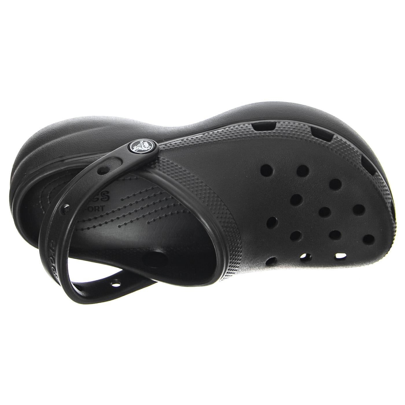 Classic Platform Clog Black - Sandali Donna Neri CR.206750 BLK CROCS 