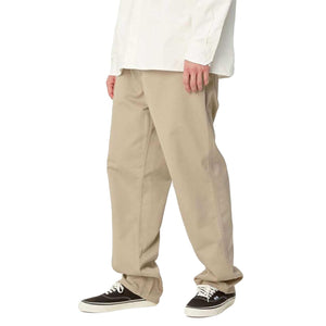 SIMPLE PANT WALL / RINSED - Pantaloni Uomo Beige I020075-G102 . CARHARTT WIP 