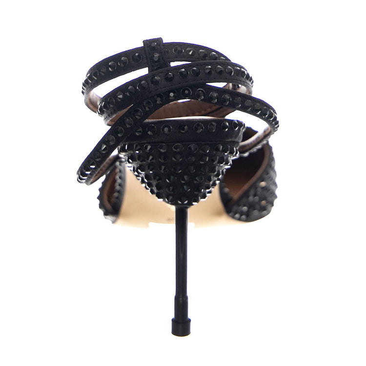 Bond 90 Ankle Closed Toe Black Fabric - Sandali Donna Neri KGS9559400609-00  KURT GEIGER 